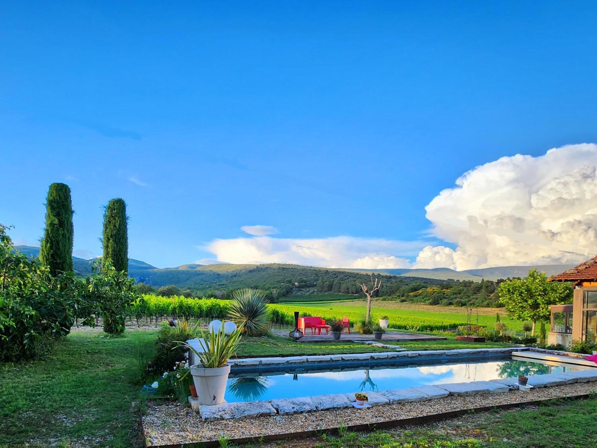 La Fontaine Des Noyers Villa Saint-Saturnin-d'Apt Kültér fotó